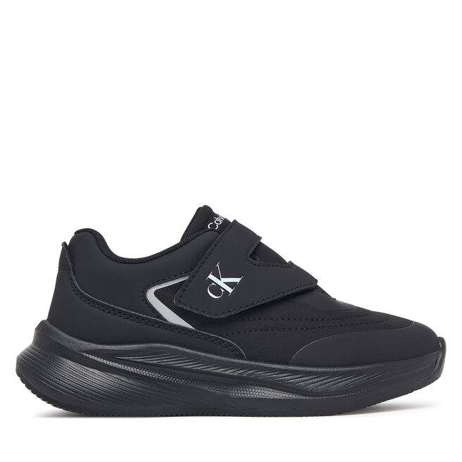 Sneakersy Calvin Klein Low Cut Velcro Sneaker V1X9-83478-1861 S Czarny