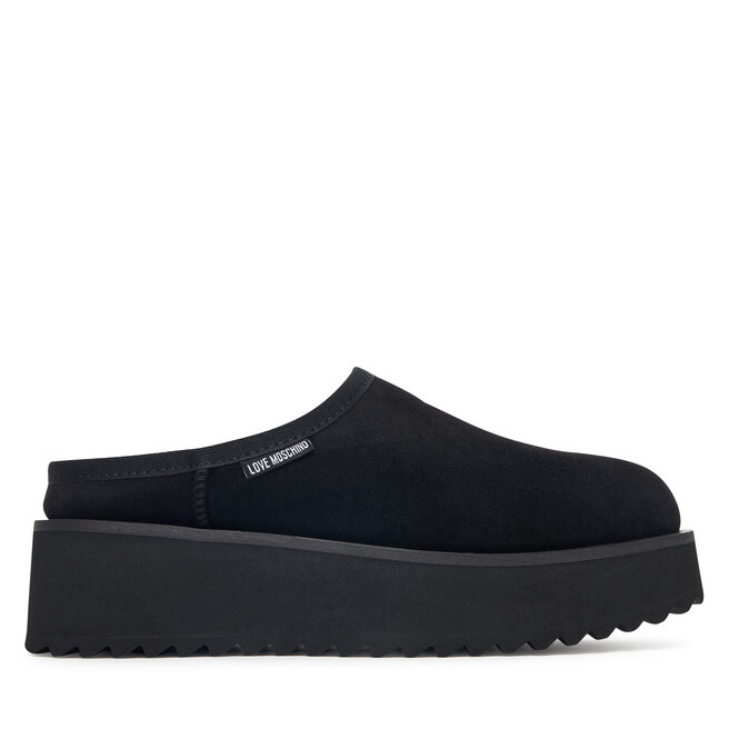 Klapki LOVE MOSCHINO JA10046L1PJAW000 Czarny