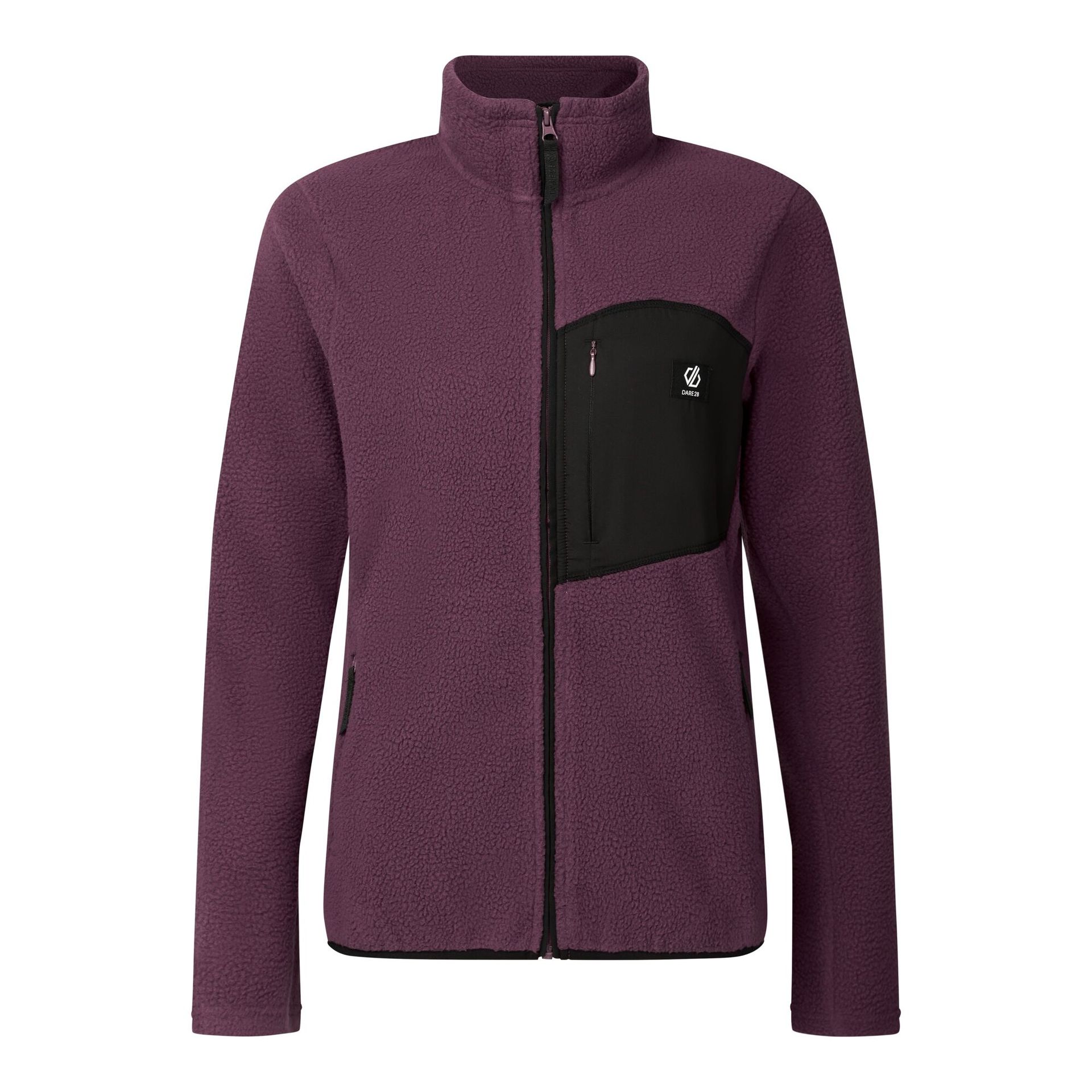 Dare 2b Polar damski rozsuwany Excursion Shield Fioletowy, Rozmiar: 46