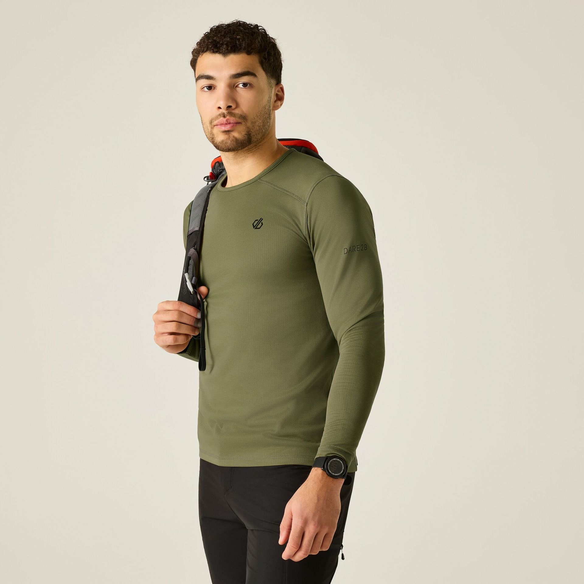 Dare 2b Bluza męska Ventura Grid Zielony, Rozmiar: 3XL