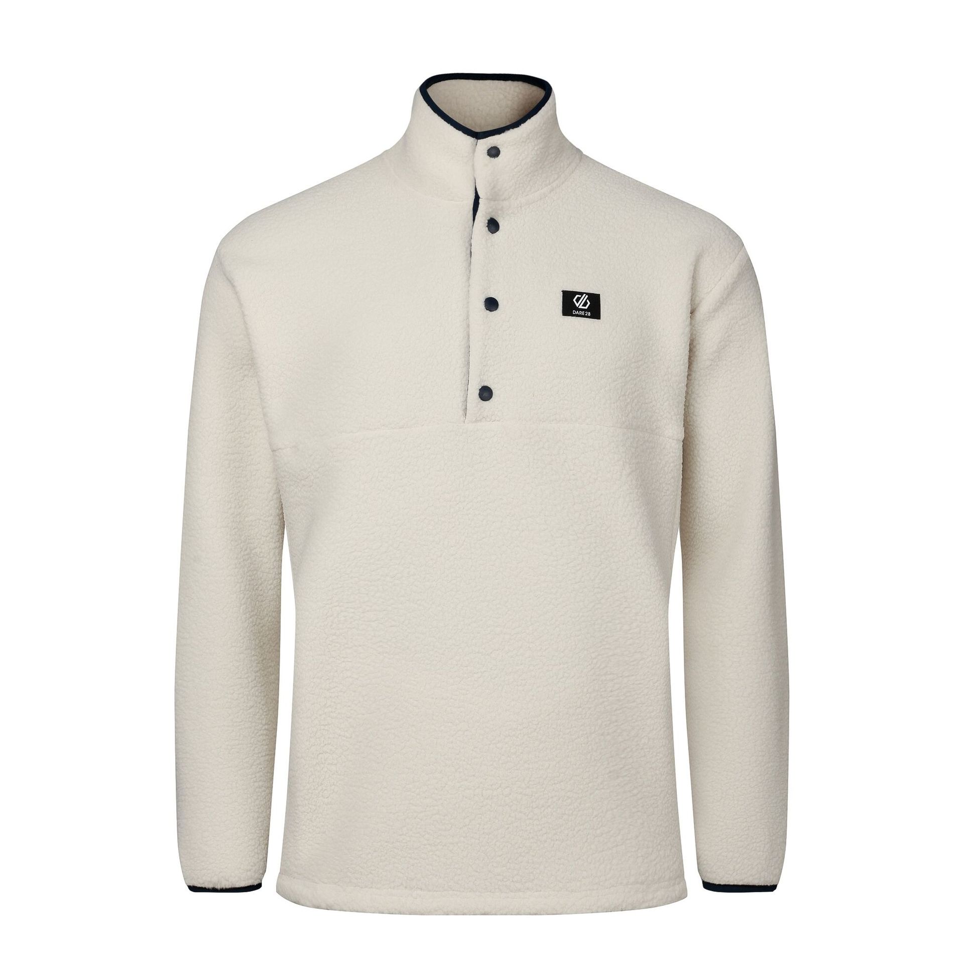 Dare 2b Polar męski rozpinany 1/2 Twin Tip Snap Biały, Rozmiar: 3XL