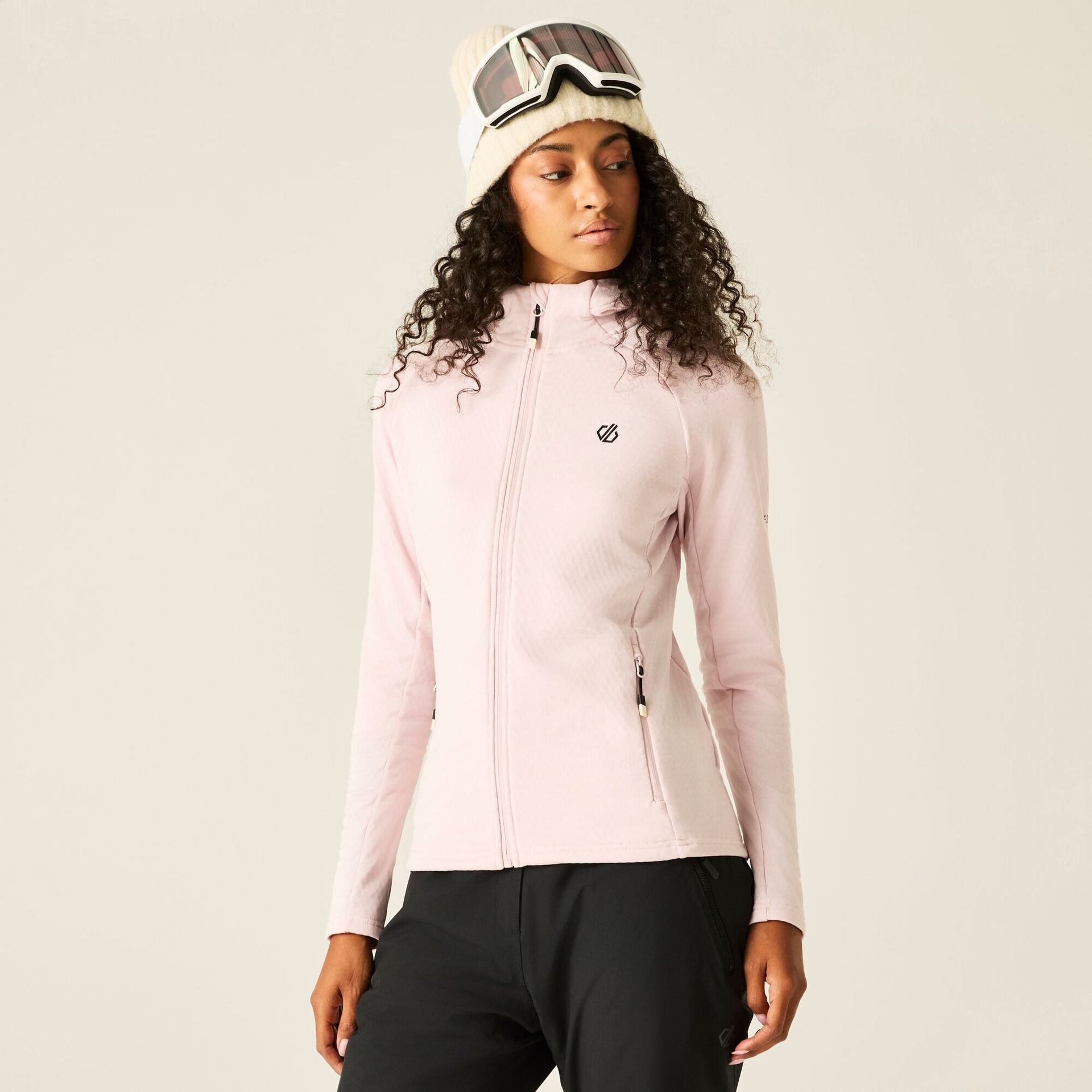 Dare 2b Bluza damska rozsuwana Ventura Hooded Różowy, Rozmiar: 46