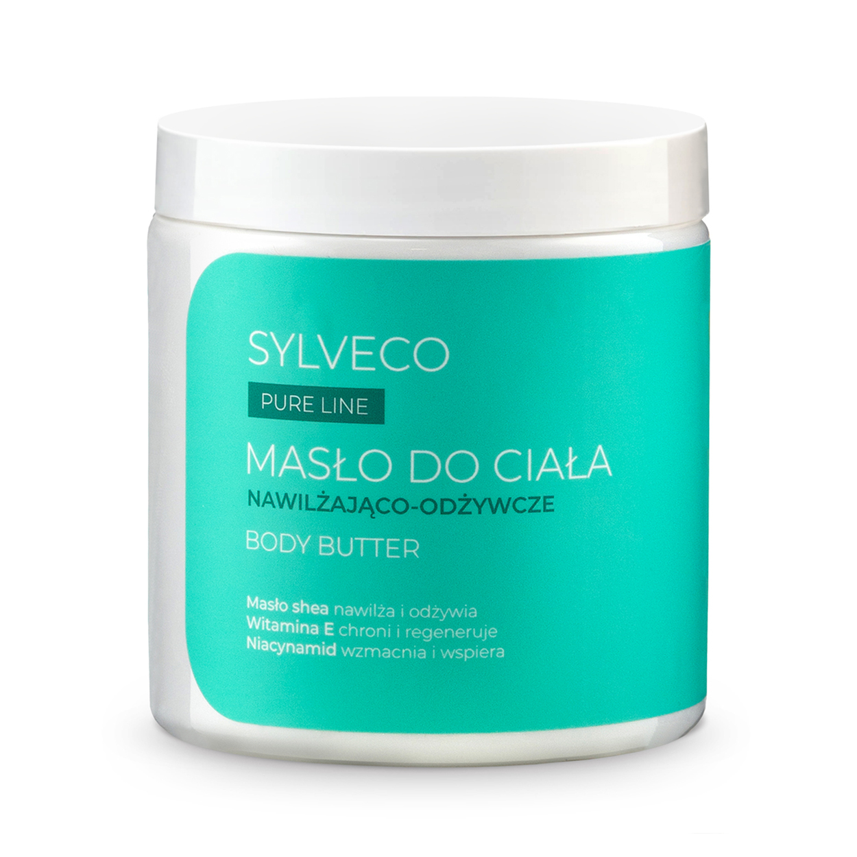 Sylveco Pure Line, masło do ciała nawilżająco-odżywcze, 250 ml