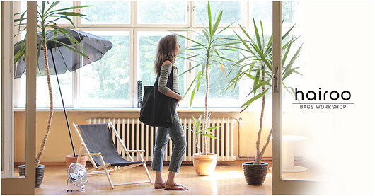 Lazy bag torba czarna na zamek / vegan / eco