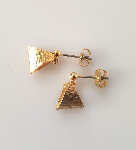 Kolczyki pozłacane Golden Knick-Knack