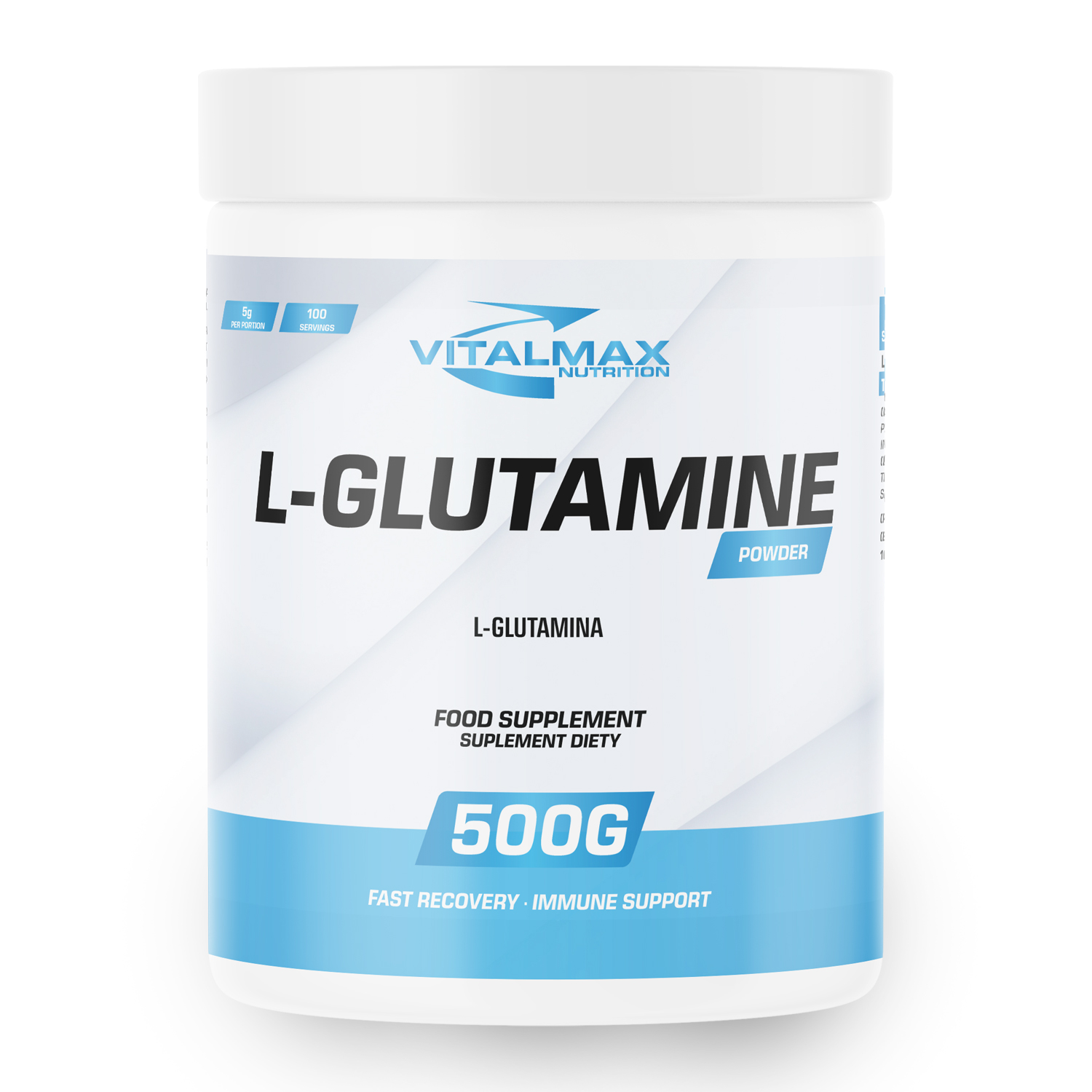 Vitalmax L-glutamine 100% 500g