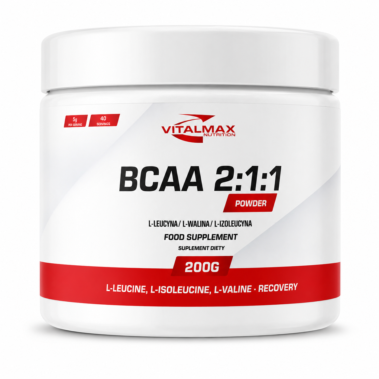 Vitalmax BCAA 2:1:1 Powder 100% 200g