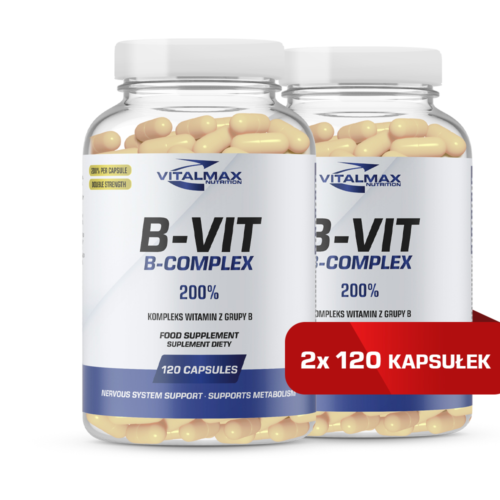 Vitalmax B-VIT B-Complex 240 kapsułek 200% RWS