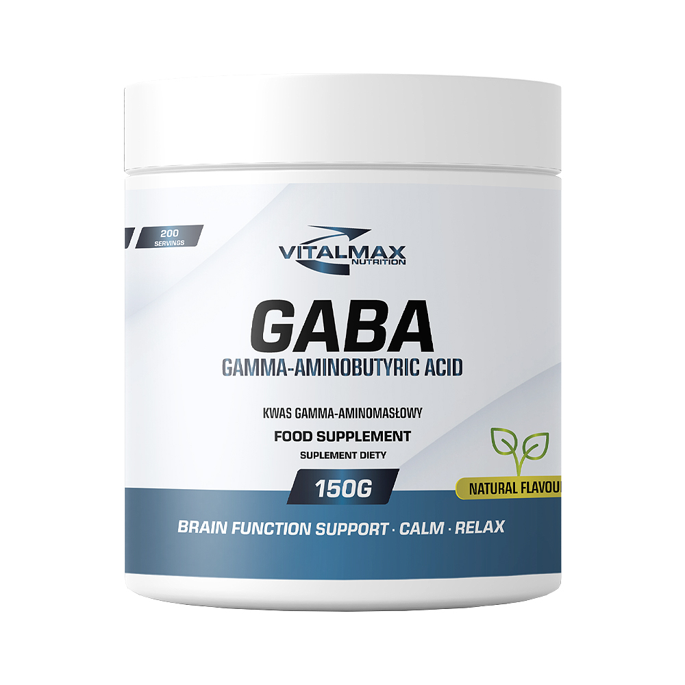 Vitalmax GABA 150g Kwas gamma-aminomasłowy