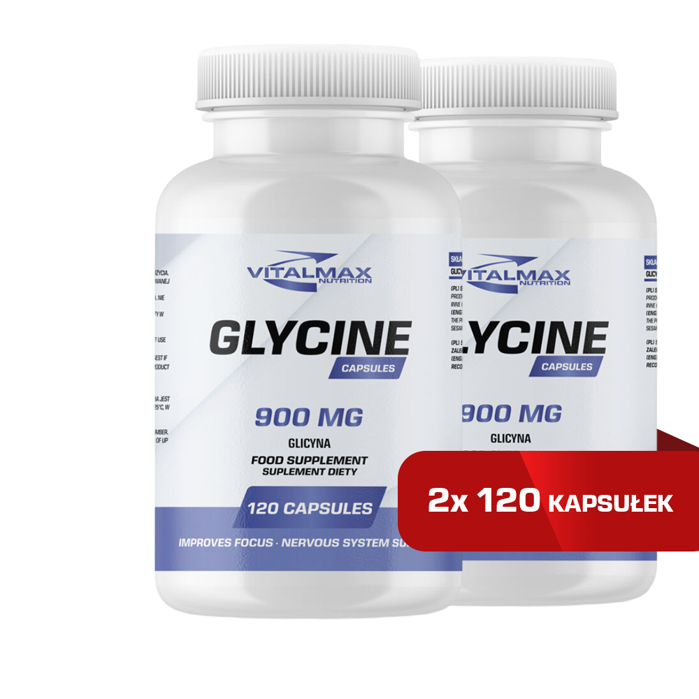 Vitalmax Glycine 240 kapsułek glicyna