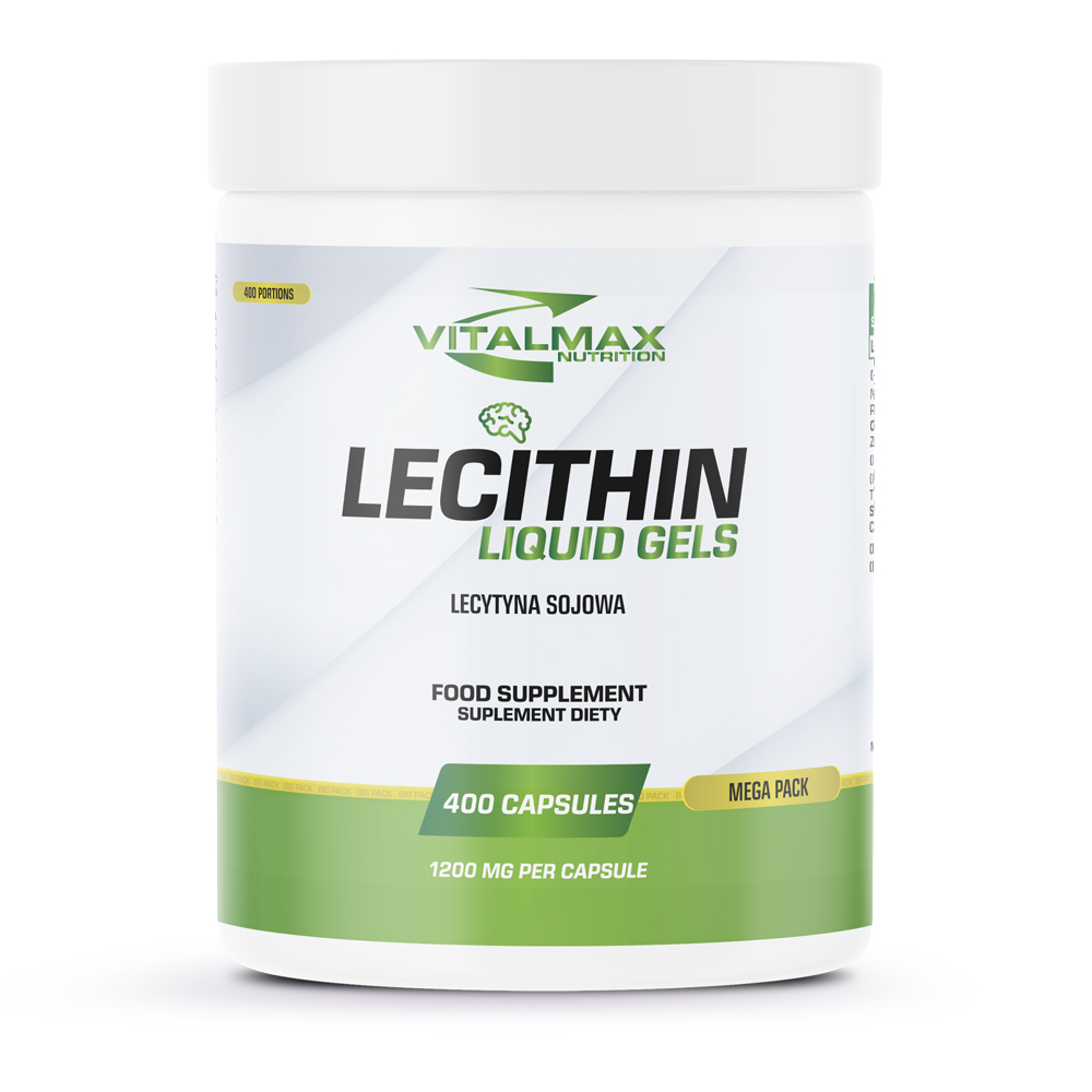 Vitalmax Lecithin 1200mg 400 softgels Lecytyna