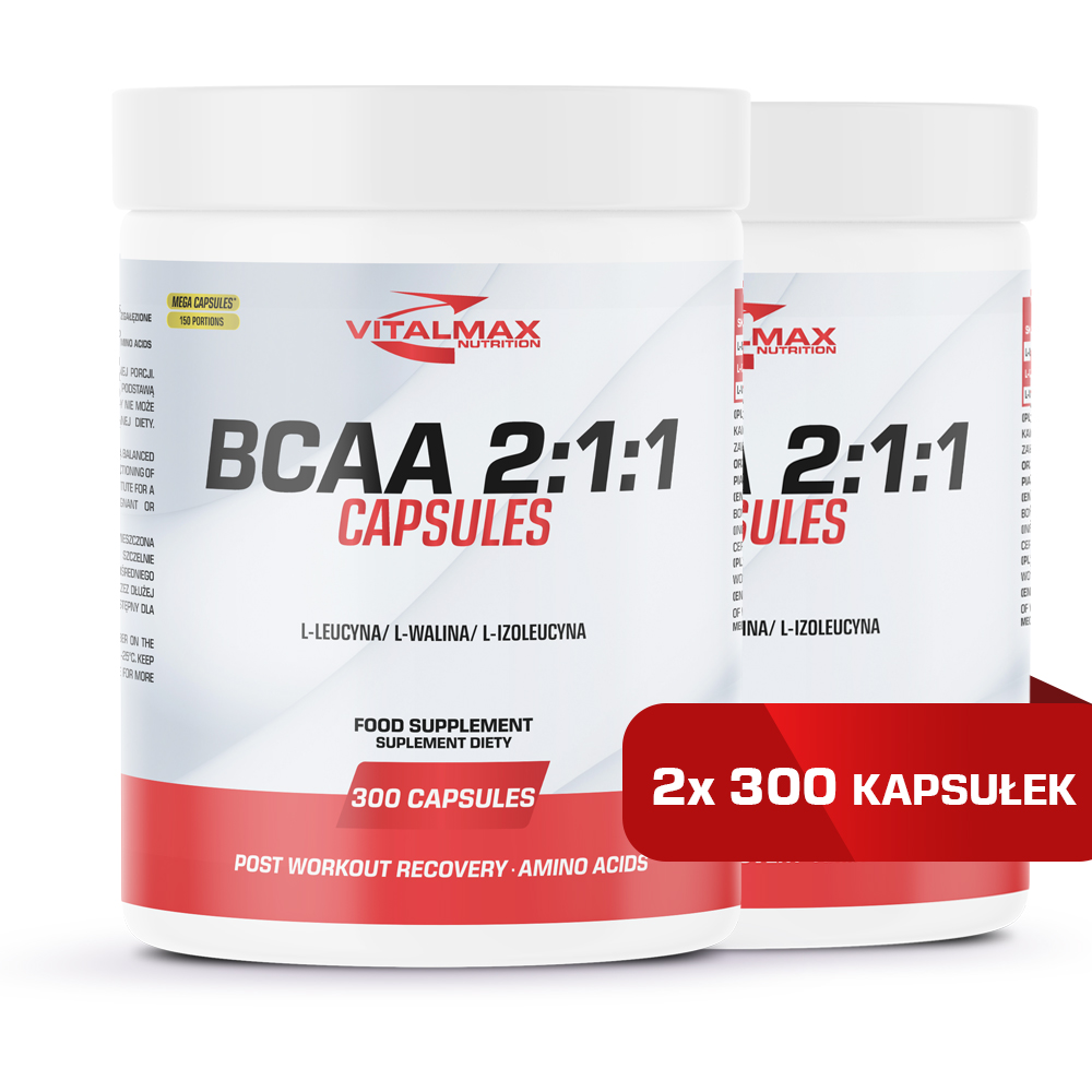 Vitalmax BCAA 2:1:1 600 kapsułek