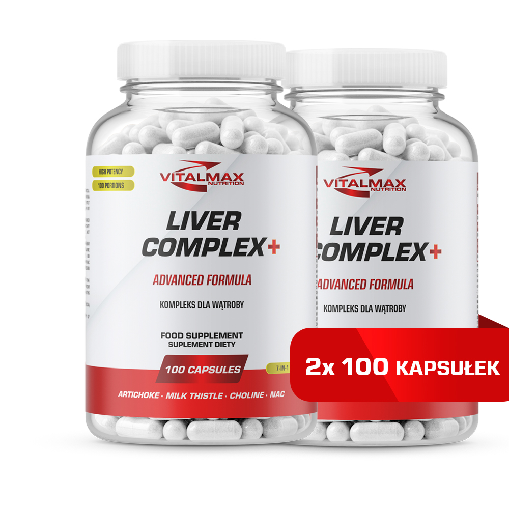 Vitalmax Liver Complex+ 200 kapsułek