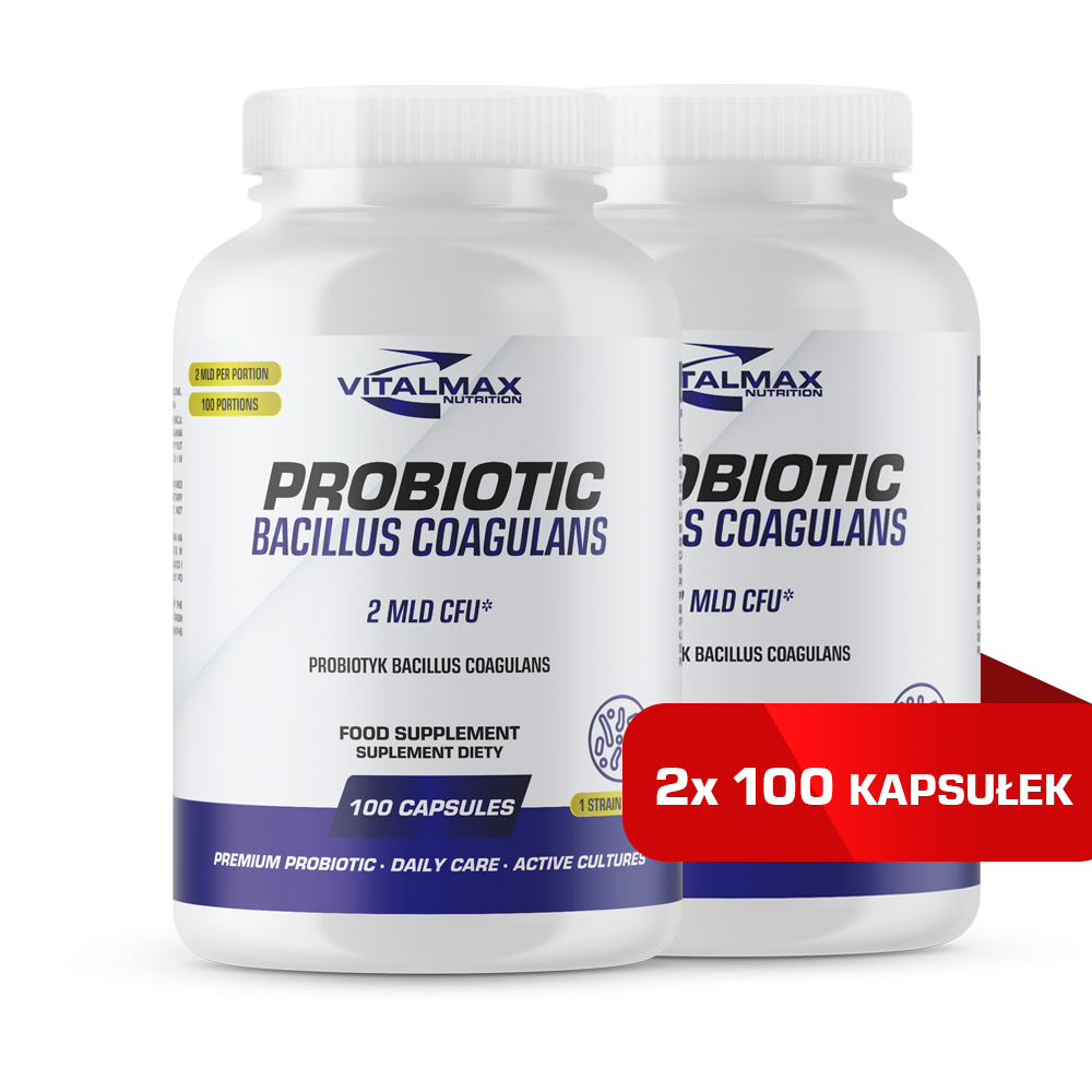 Vitalmax Probiotic Bacillus Coagulans 2MLD 200 kapsułek
