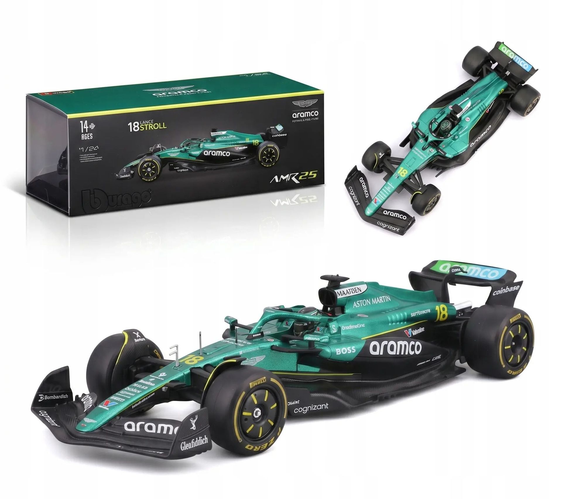 Race Formula Aston Martin L.Stroll 124 - model lub pojazd