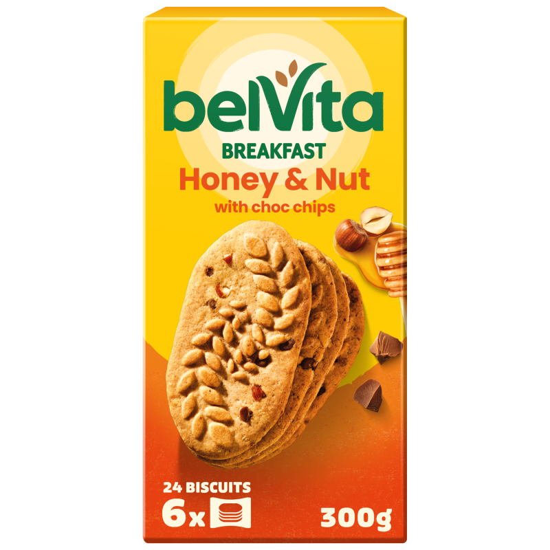 Belvita Ciastka Miód i Orzechy 300g CBEL.1100