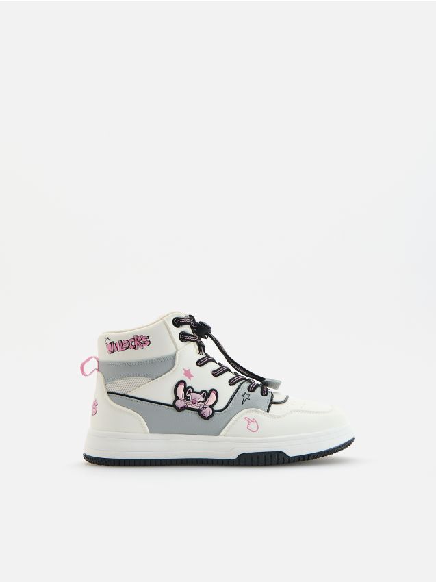 Reserved - Sneakersy Lilo i Stitch - biały