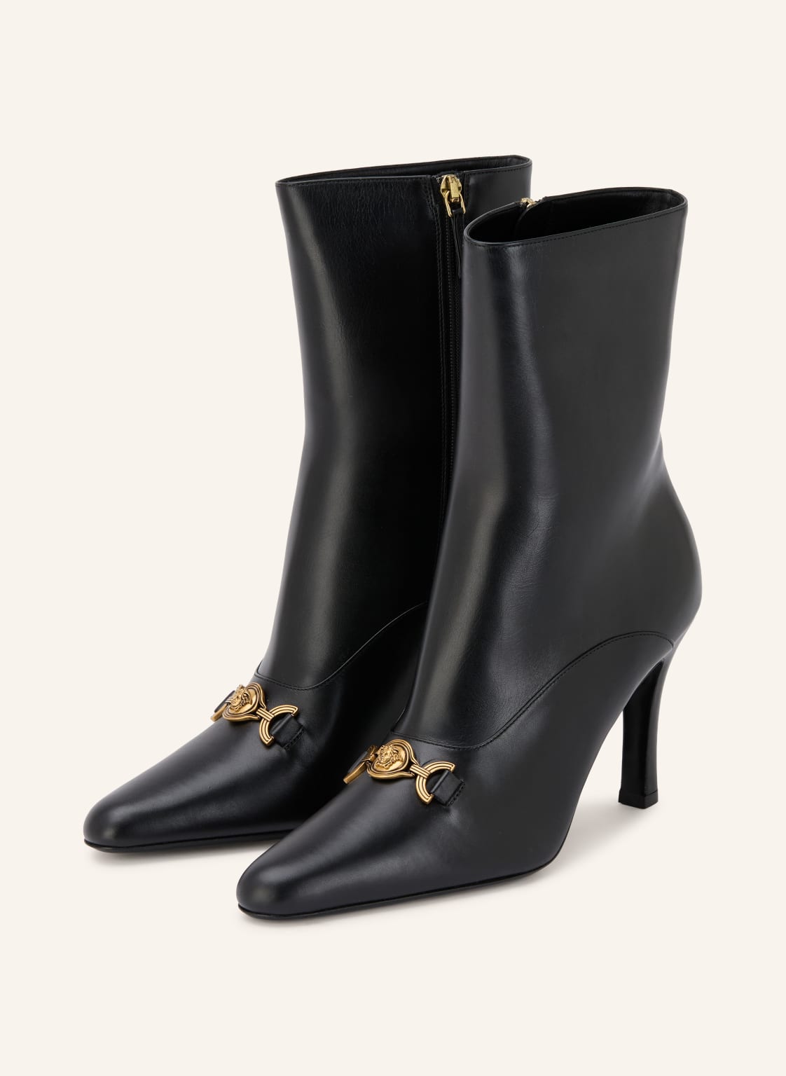 Versace Botki Marisa schwarz