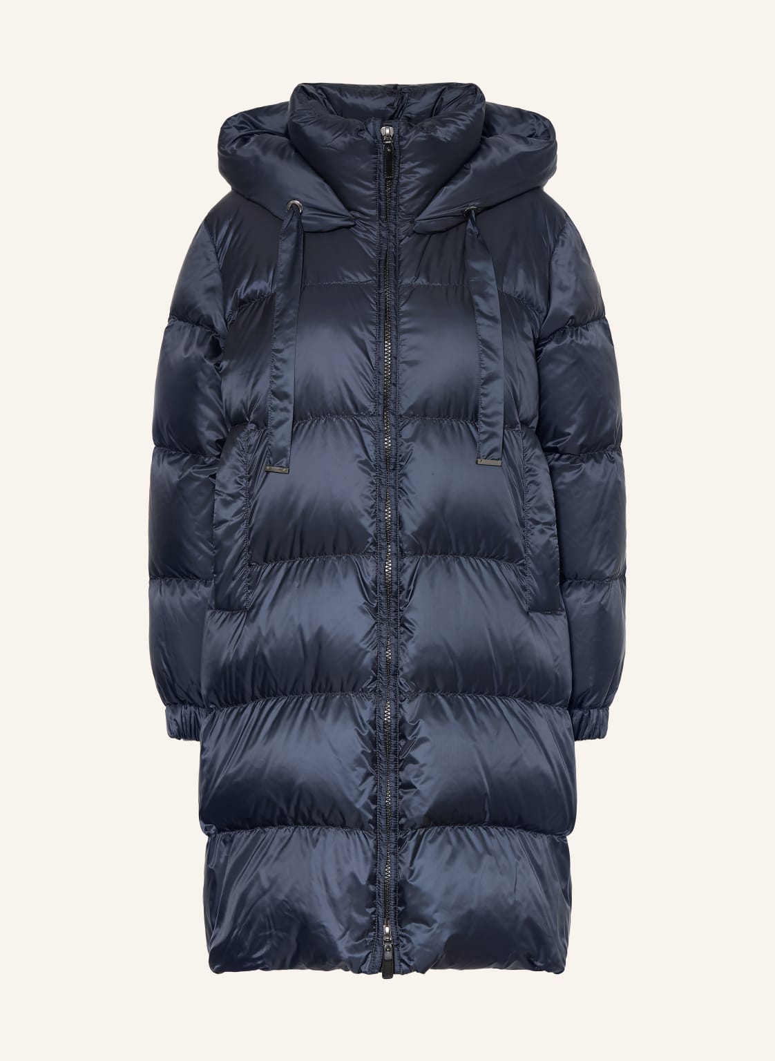 Max Mara The Cube Płaszcz Puchowy Marte Z Odpinanym Kapturem blau