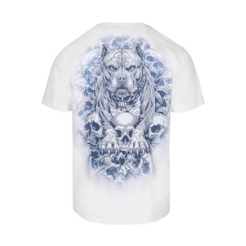 Pit Bull T-shirt Koszulka Guardian Angel White