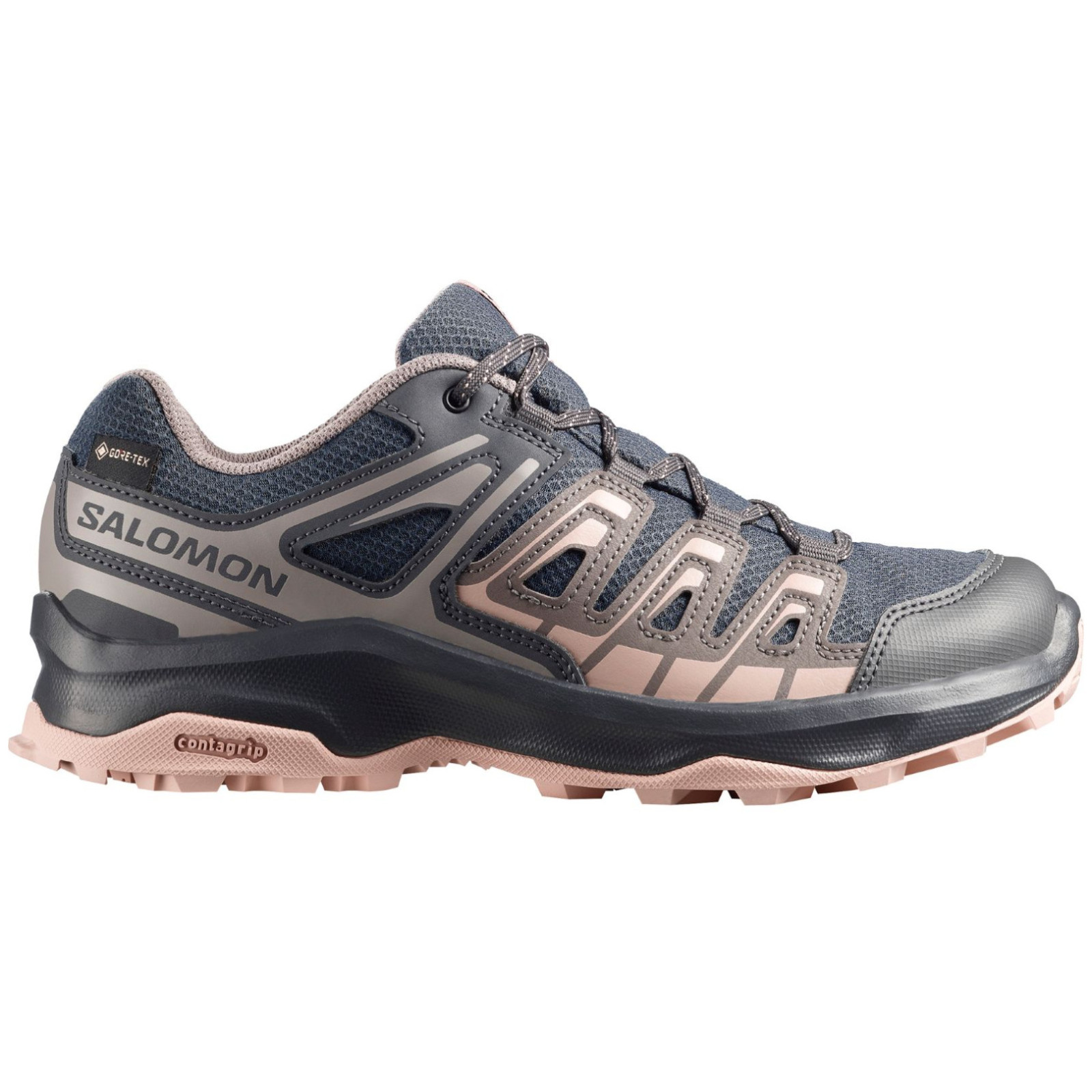 Damskie buty trekkingowe Salomon Extegra Gore-Tex Rozmiar butów (UE): 42 / Kolor: szary/różówy