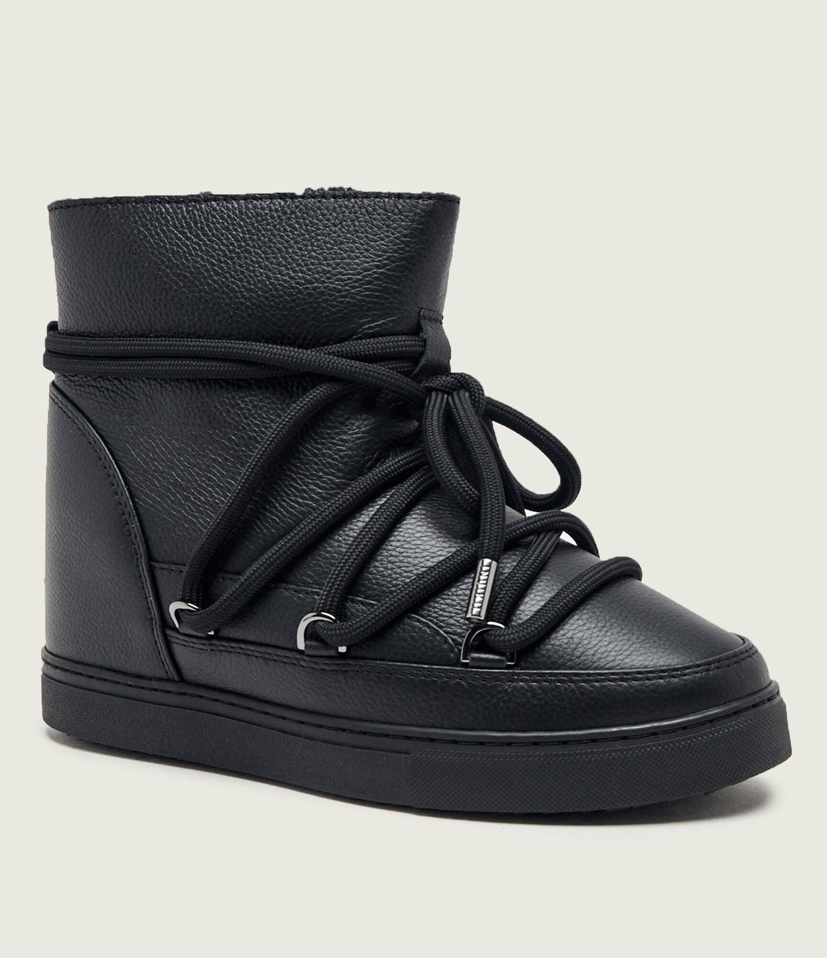INUIKII Śniegowce Full Leather Wedge skóra