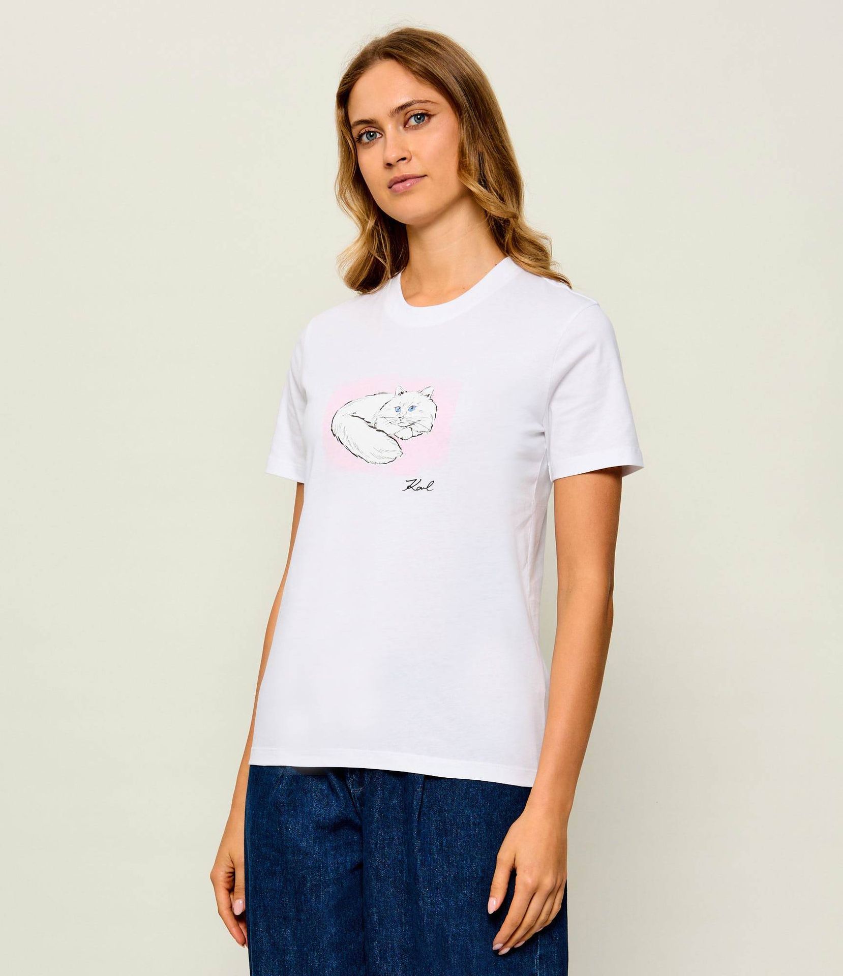 Karl Lagerfeld T-shirt Portrait Regular Fit