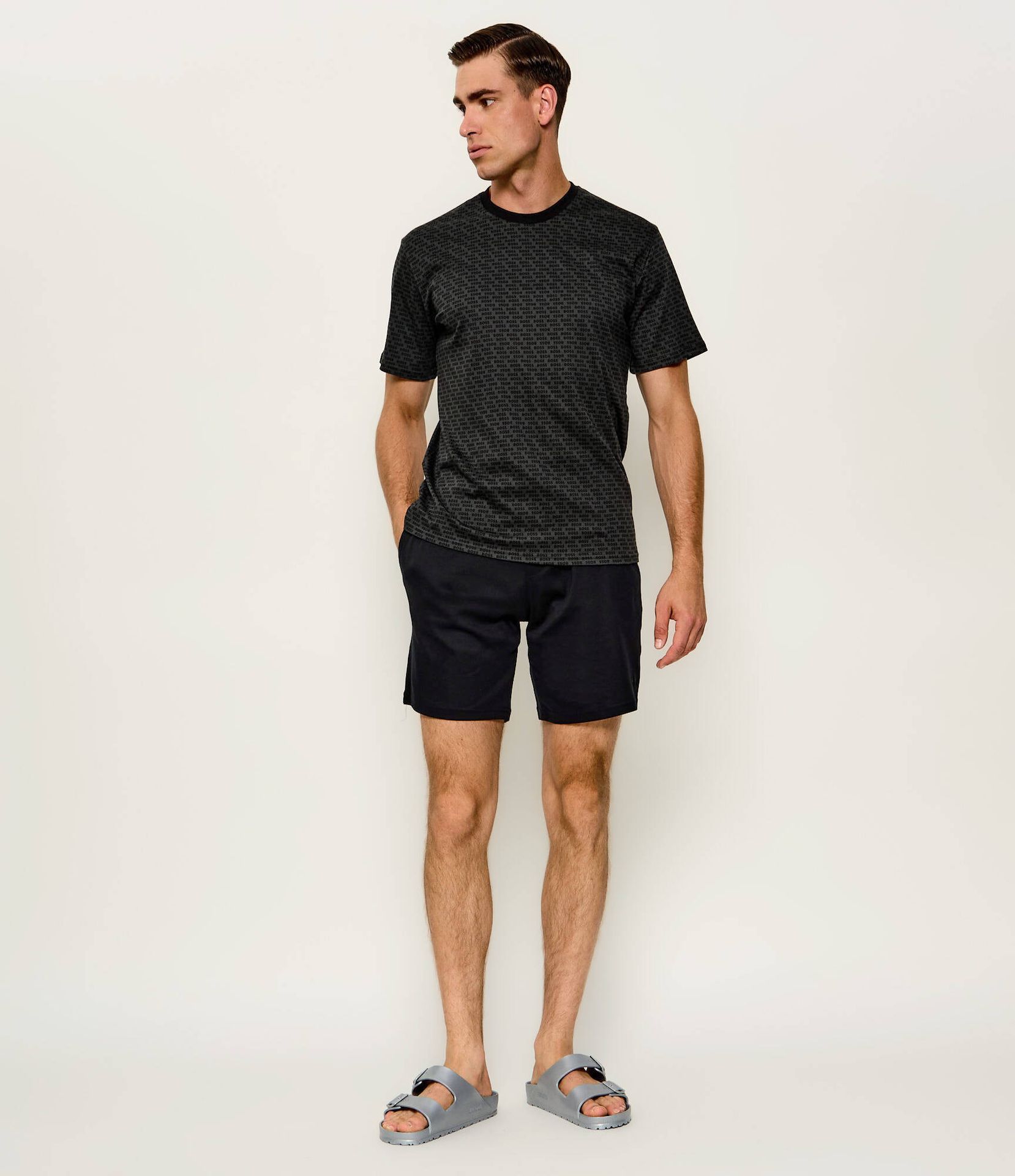 BOSS BLACK Piżama Relax Short Set Regular Fit