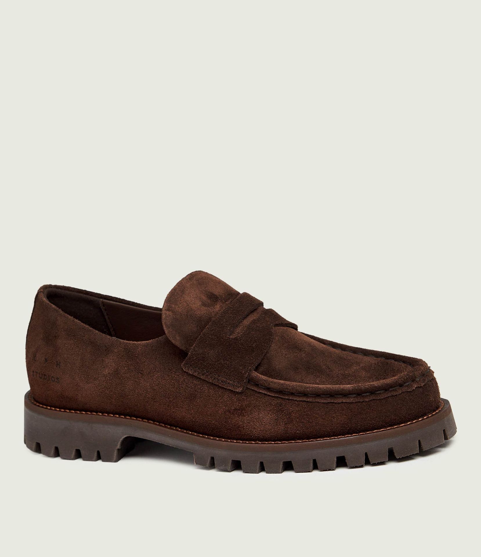 COPENHAGEN STUDIOS Loafersy zamsz