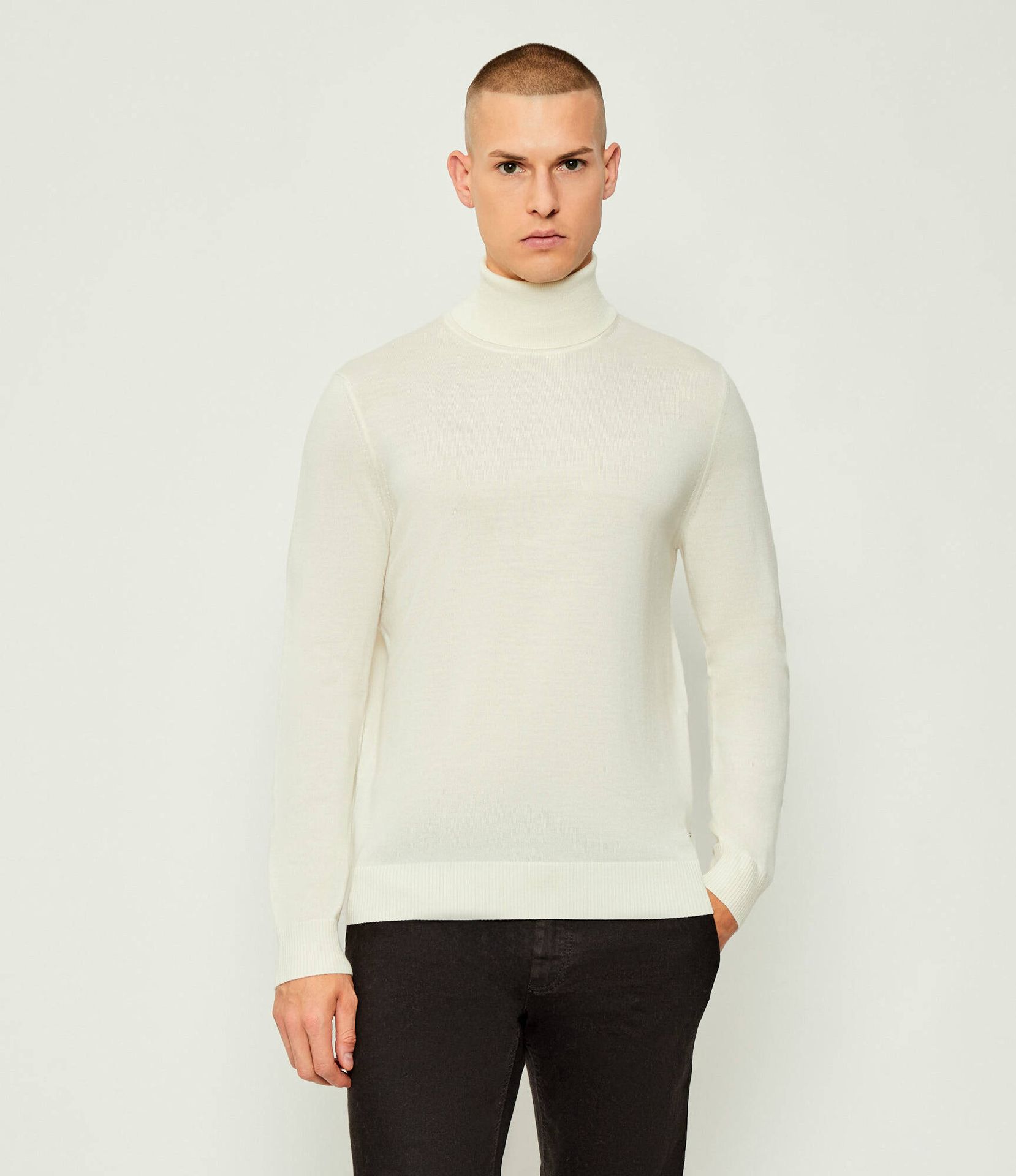Joop! Wełniany golf Donte Modern fit