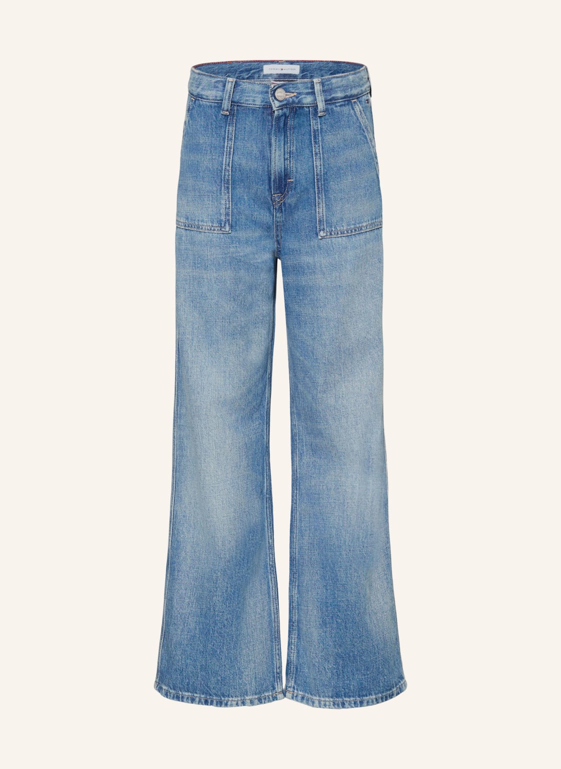 Tommy Hilfiger Jeansy Mabel O Szerokim Kroju blau