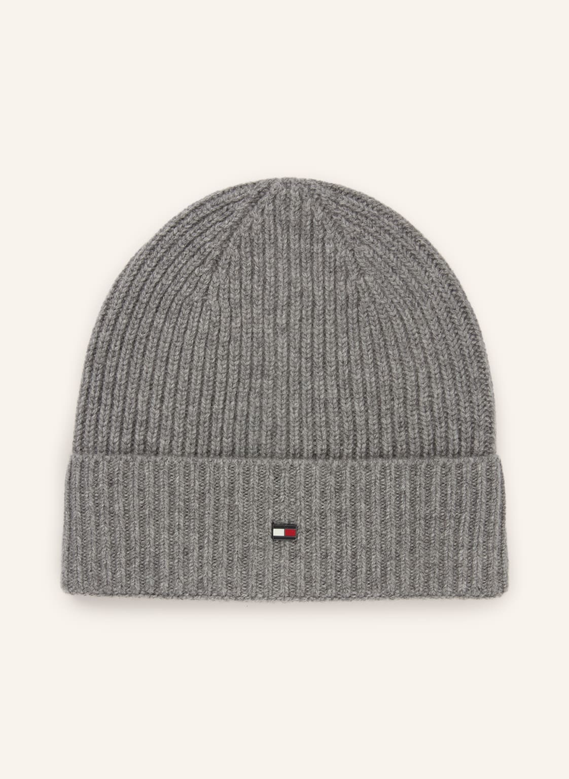Tommy Hilfiger Czapka Z Kaszmiru grau