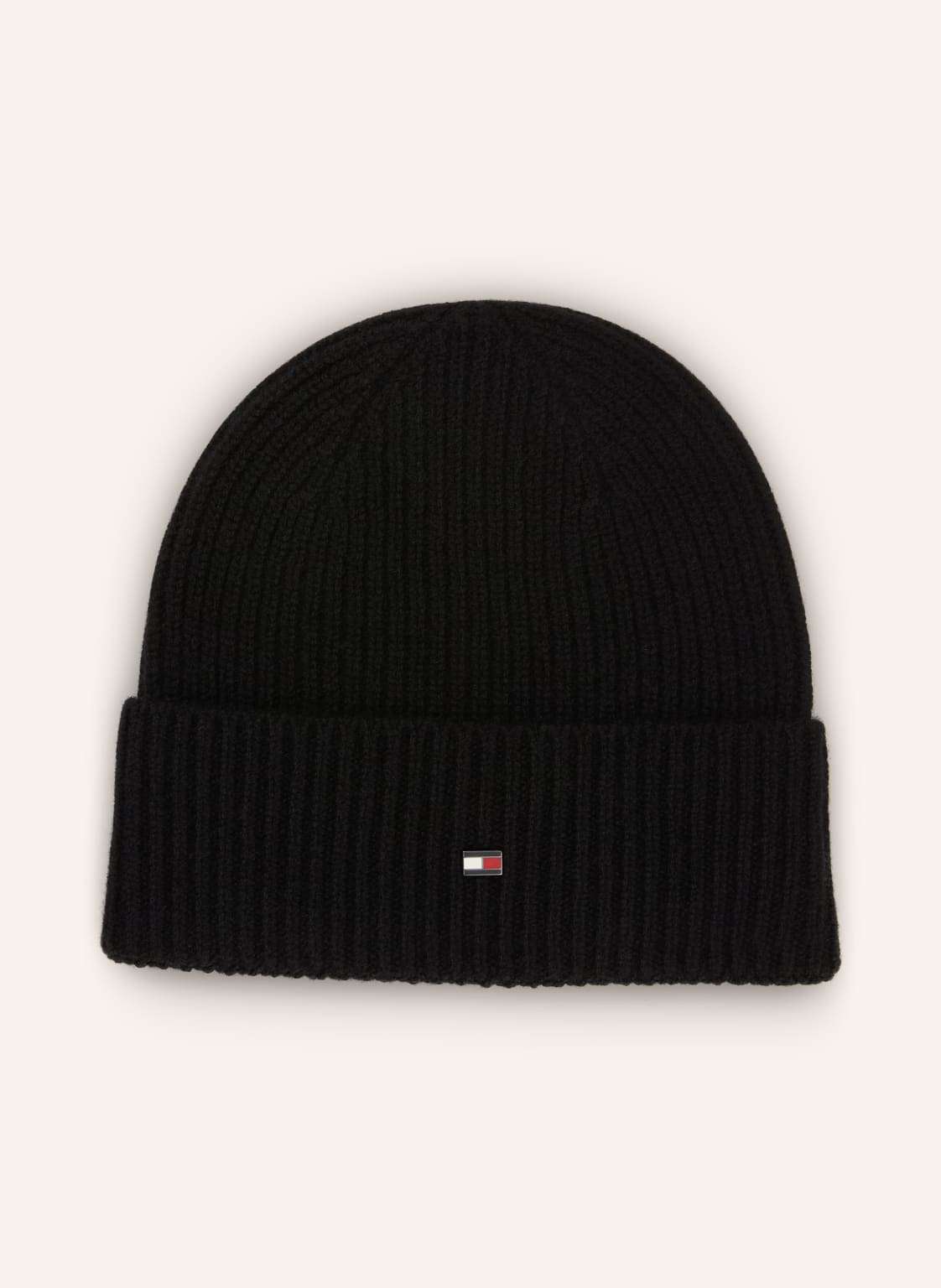 Tommy Hilfiger Czapka Z Kaszmiru schwarz