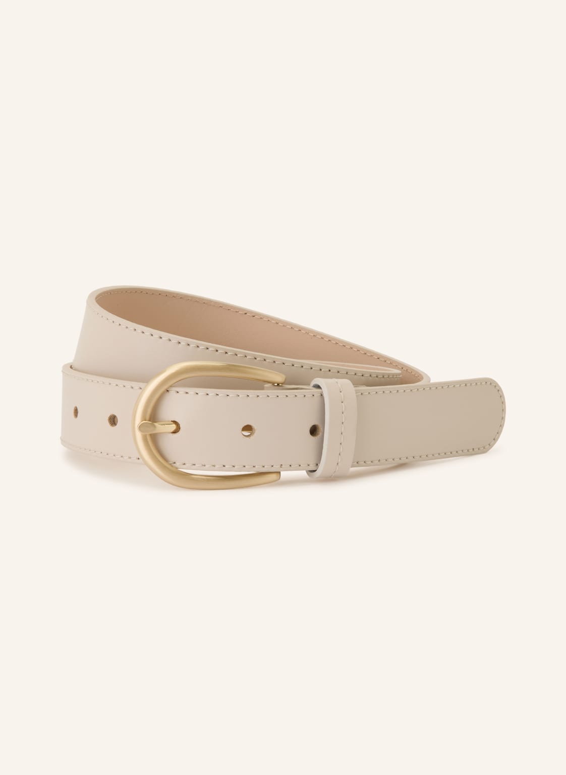 Condor Skórzany Pasek beige