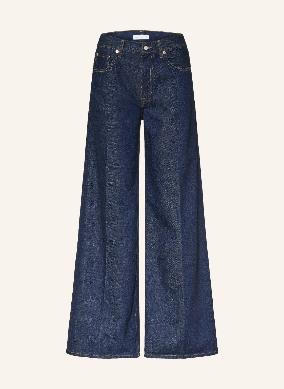 Tommy Hilfiger Dżinsy Z Szerokimi Nogawkami blau