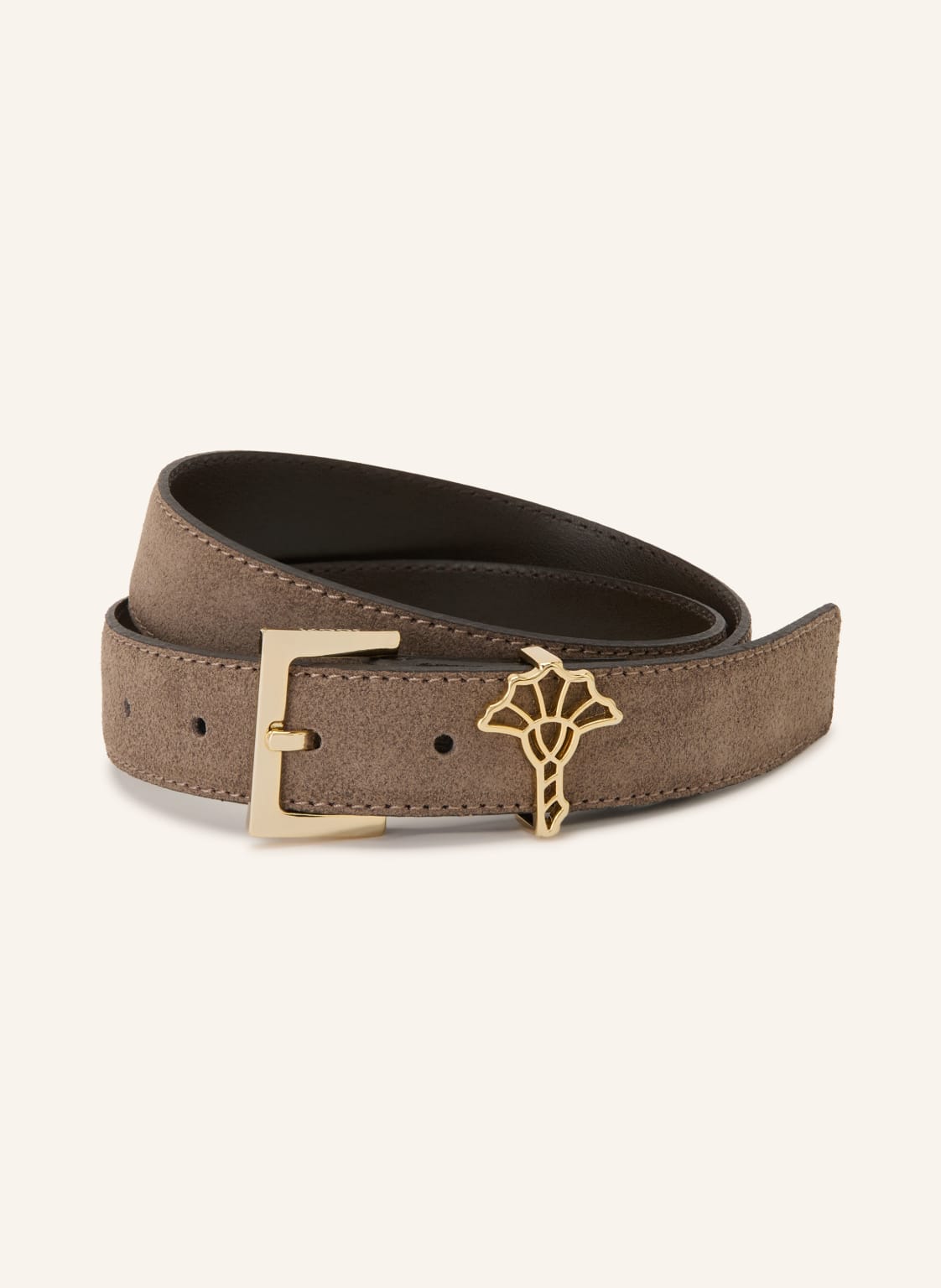 Joop! Pasek Skórzany beige