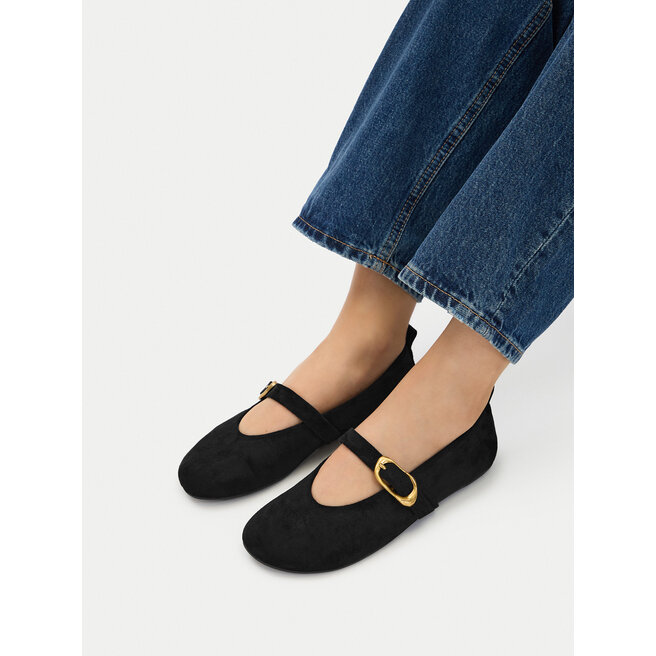 Baleriny JENNY CEO-R26SS13948 Czarny