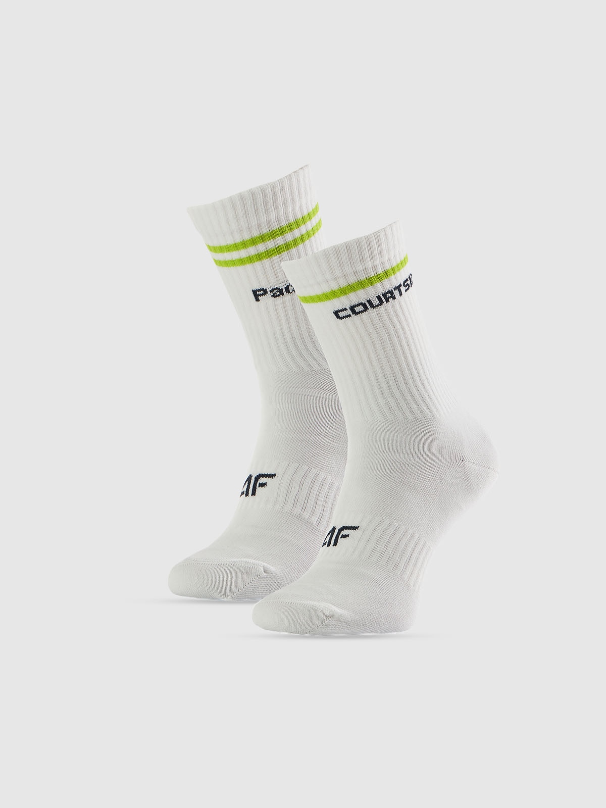 4F Skarpetki długie (2-pack) męskie - białe 43-46