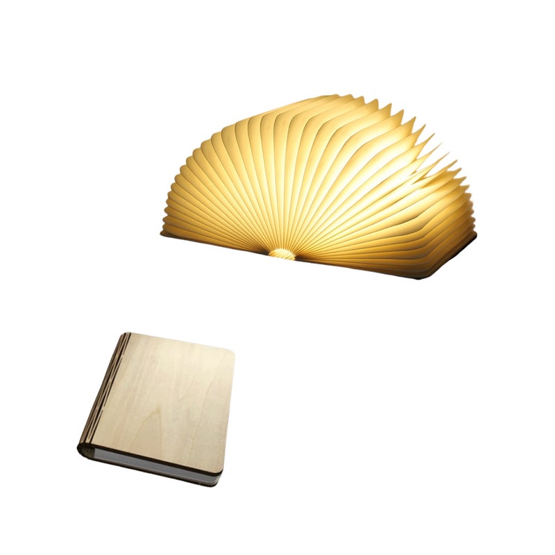 Składana lampka do czytania, lampka nocna, lampka nocna, lampa dekoracyjna, prezent, USB
