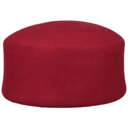 Czapka z Filcu Mona Toque by Mayser, czerwony, One Size