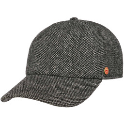 Czapka Classic Morgan Tweed by Mayser, czarny, One Size