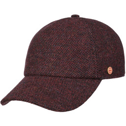Czapka Classic Morgan Tweed by Mayser, bordowy, One Size