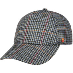 Czapka British Houndstooth by Mayser, niebieski, One Size
