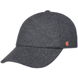 Czapka Classic Morgan Wool Blend by Mayser, niebieski, One Size