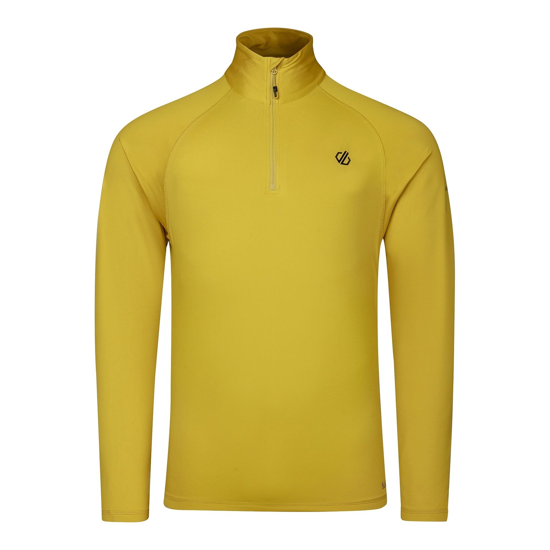 Dare 2b Bluza męska z suwakiem Fuse Up II Żółty, Rozmiar: 3XL