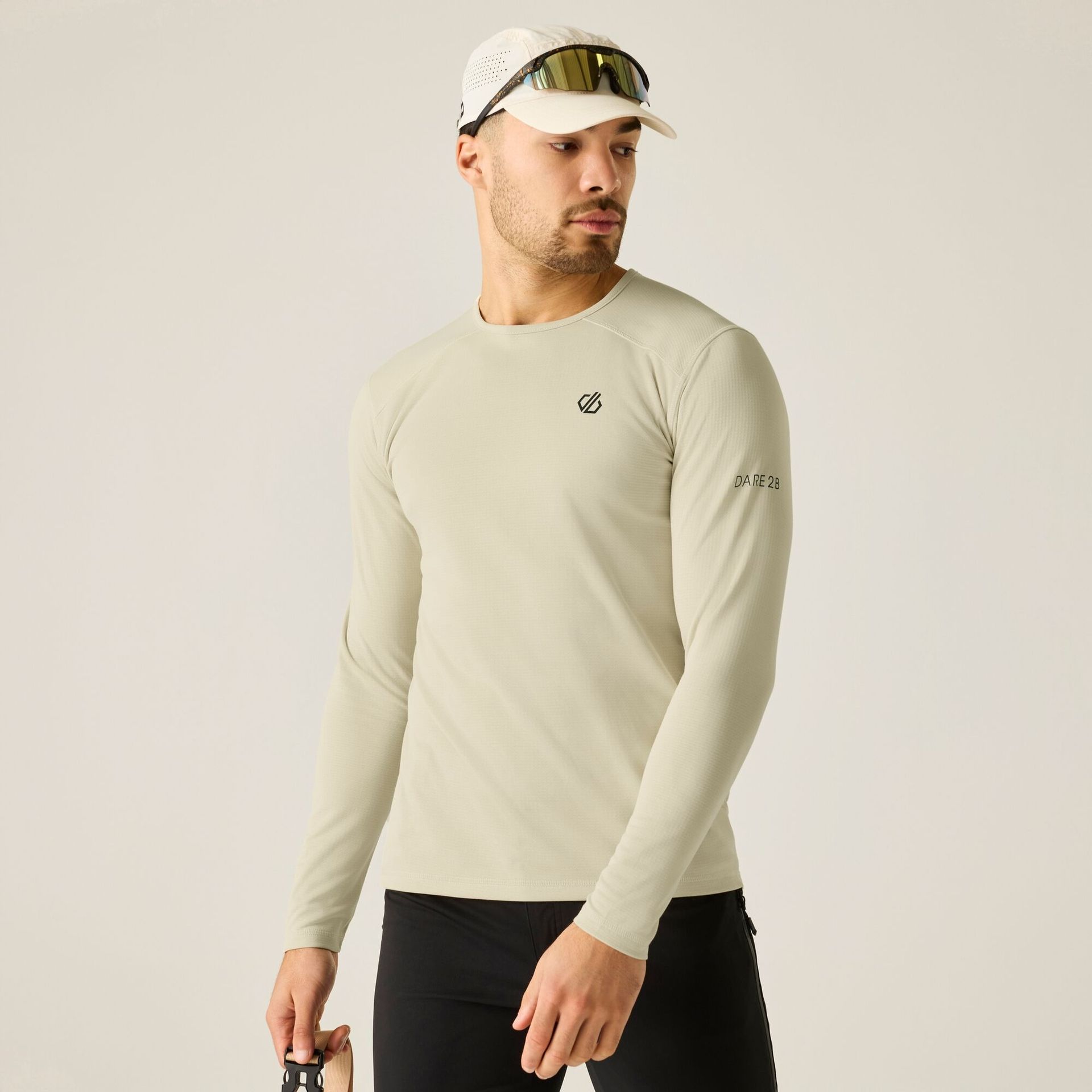 Dare 2b Bluza męska Ventura Grid Biały, Rozmiar: 3XL
