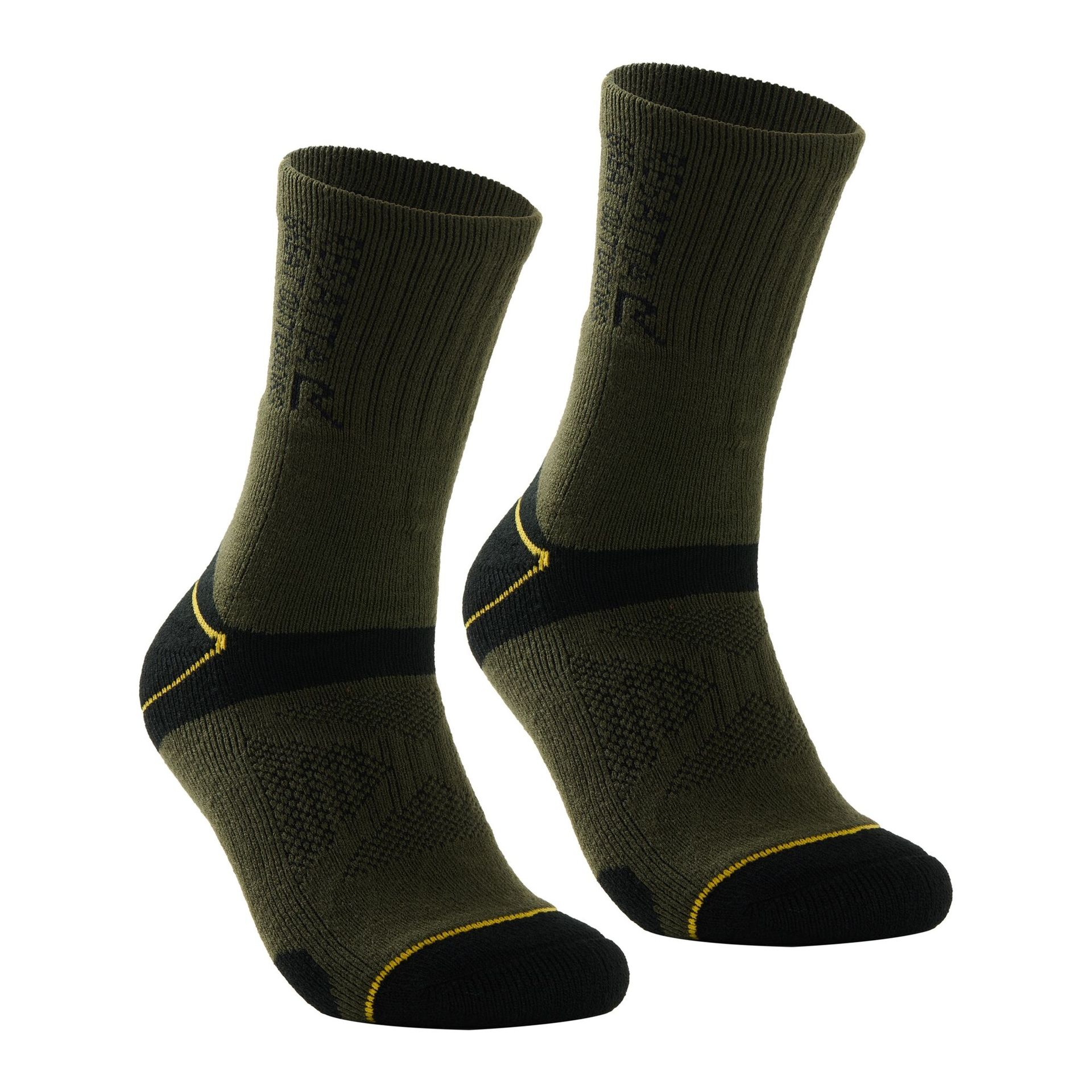 Regatta Skarpety męskie Blister Protect II 2-pak Zielony, Rozmiar: 43-47
