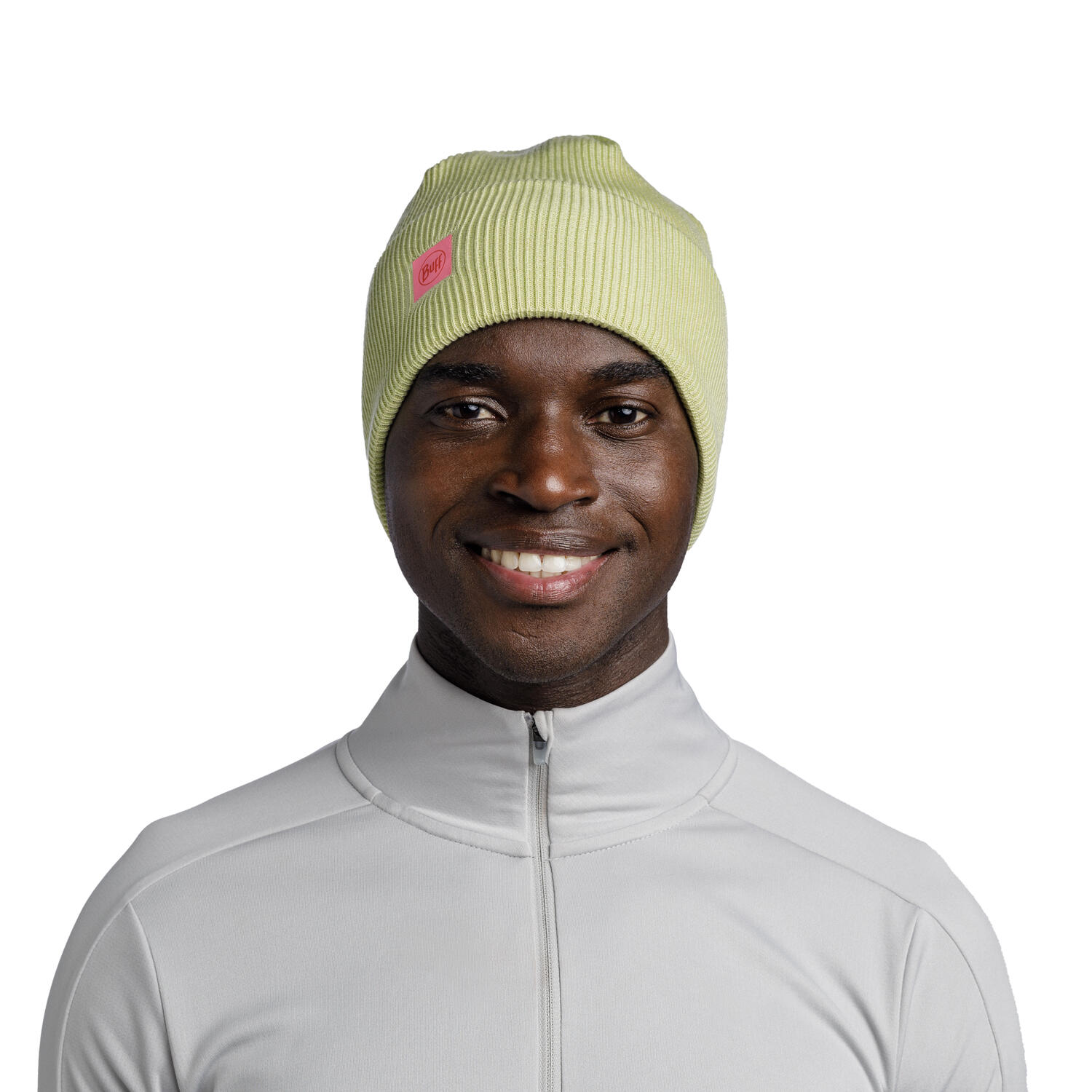 Czapka zimowa Buff Crossknit Beanie - sheen yellow