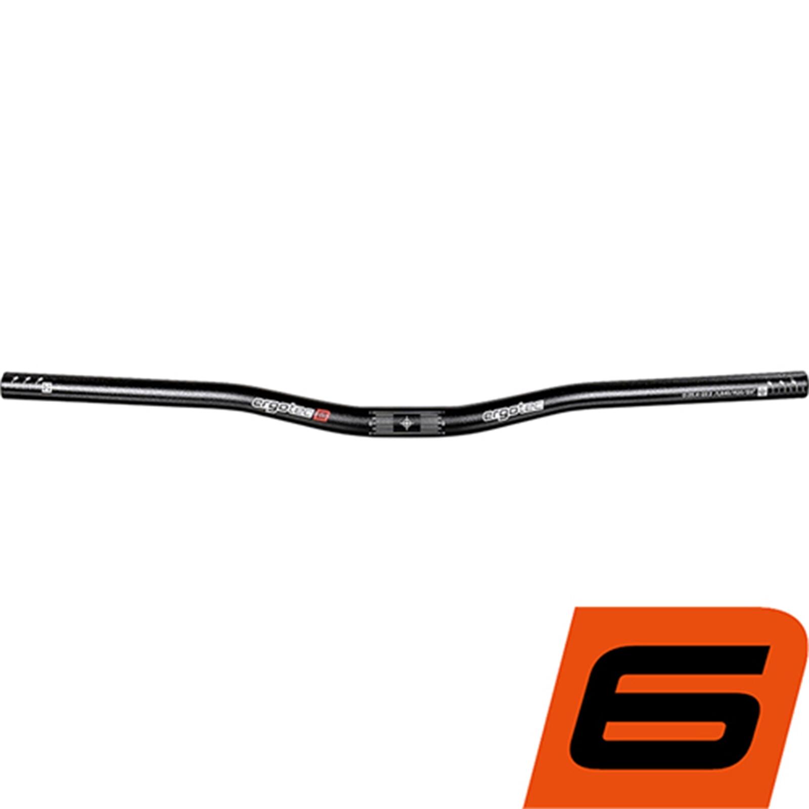 Aluminiowa opuszczana kierownica (zatwierdzona na poziomie 6) Ergotec Low Riser