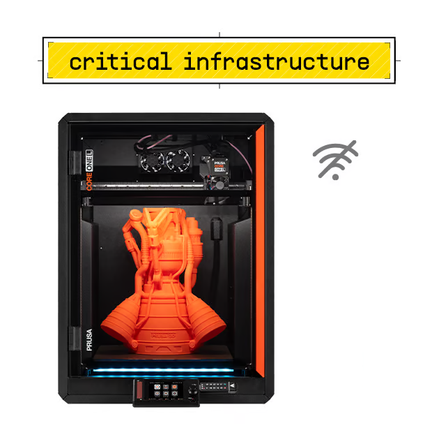 Prusa Core One L Critical Infrastructure Edition